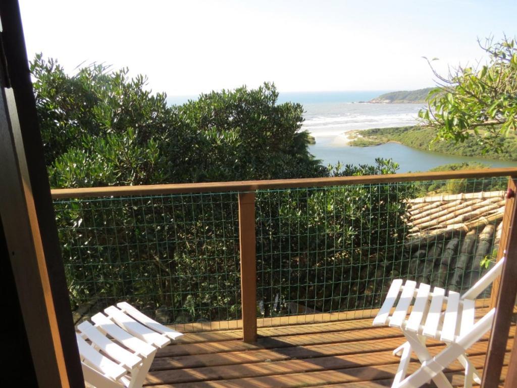 Cabanas Alto Mar Praia do Rosa Bagian luar foto