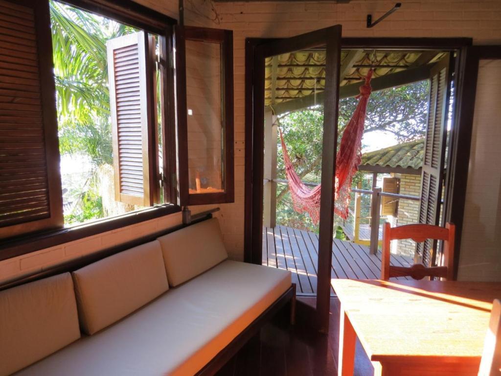 Cabanas Alto Mar Praia do Rosa Bagian luar foto